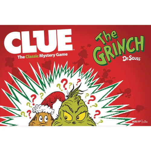 Board Games - Clue - The Grinch Dr. Seuss | Event Horizon Hobbies CA