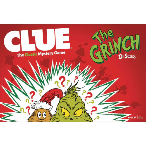 Board Games - Clue - The Grinch Dr. Seuss