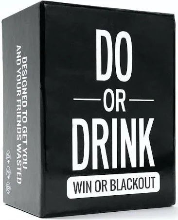 Board Games - Do or Drink - Win or Blackout