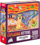 Jigsaw Puzzle - Exploding Kittens - Spicy Scream - 500