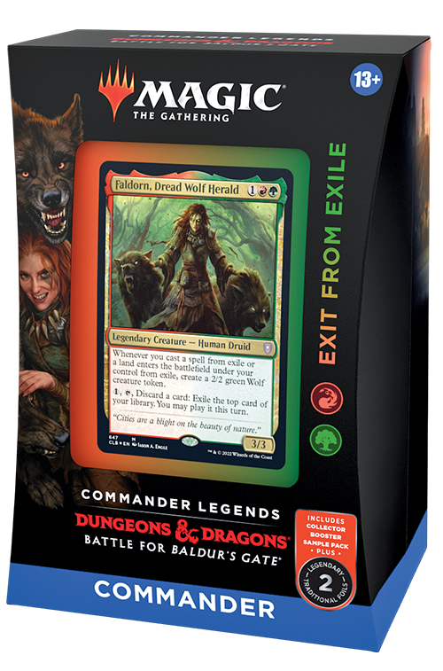 MTG - Commander Legends: Battle for Baldur's Gate - Commander Decks