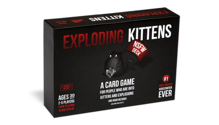 Board Games - Exploding Kittens - NSFW Edition | Event Horizon Hobbies CA