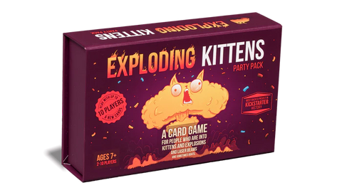 Board Games - Exploding Kittens - Party Pack