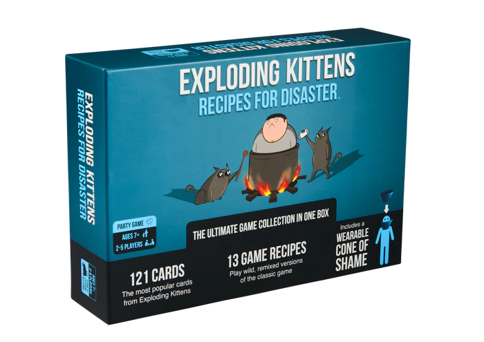 Board Game - Exploding Kittens - Recipes for Disaster | Event Horizon Hobbies CA