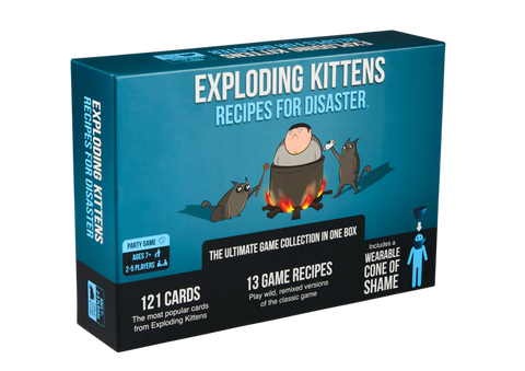 Board Game - Exploding Kittens - Recipes for Disaster