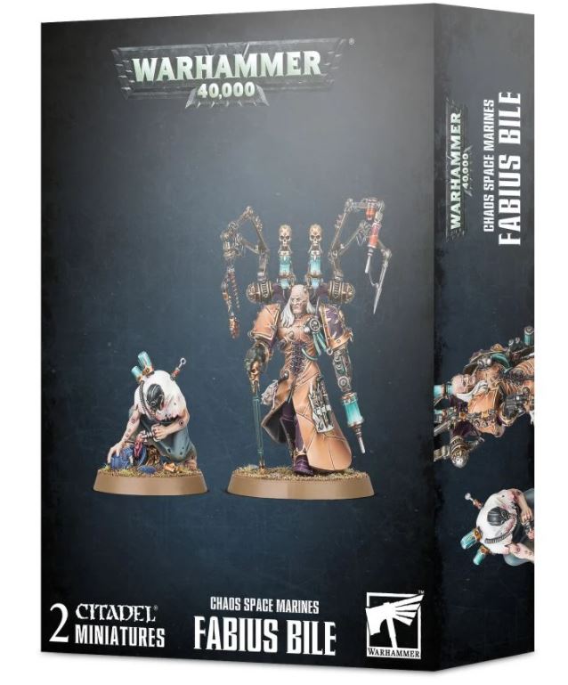 40k - Chaos Space Marines: Fabius Bile