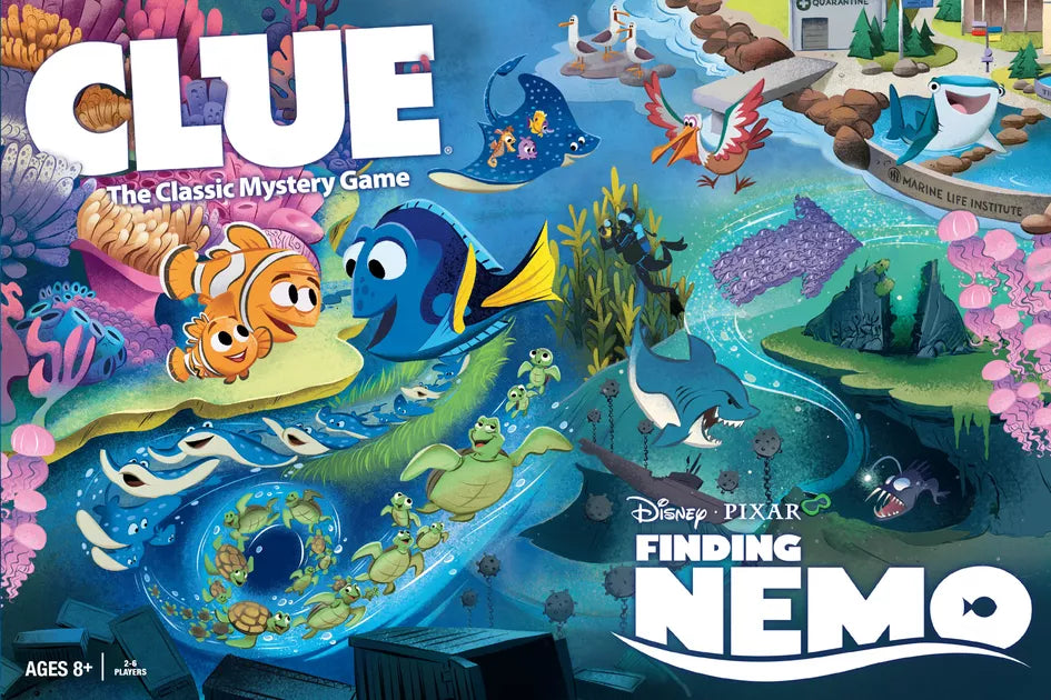 Board Games - Clue - Finding Nemo | Event Horizon Hobbies CA