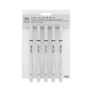Winsor & Newton Fineliners Black - Set of 5 (Assorted)