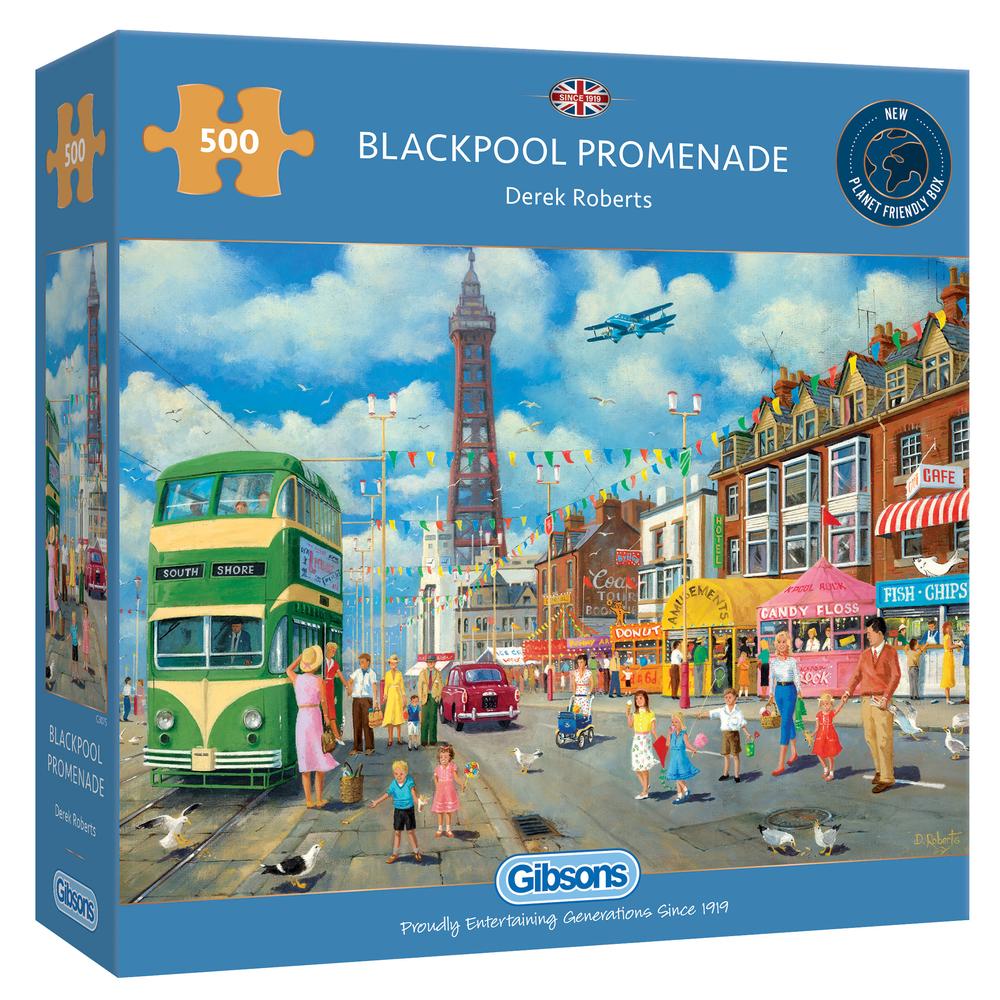 Puzzles - Gibsons - Blackpool Promenade | Event Horizon Hobbies CA
