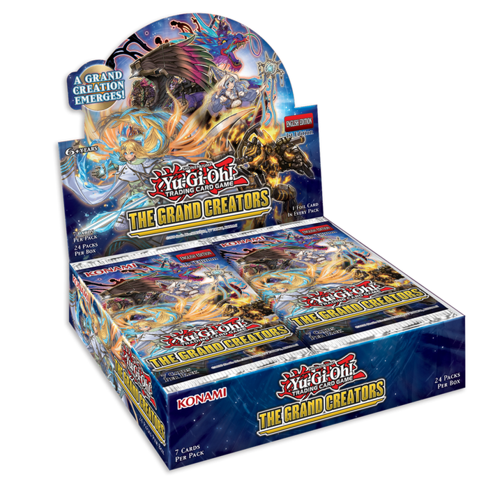 Yu-Gi-Oh The Grand Creators Booster Box 1st Edition | Event Horizon Hobbies CA