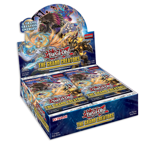 Yu-Gi-Oh The Grand Creators Booster Box 1st Edition