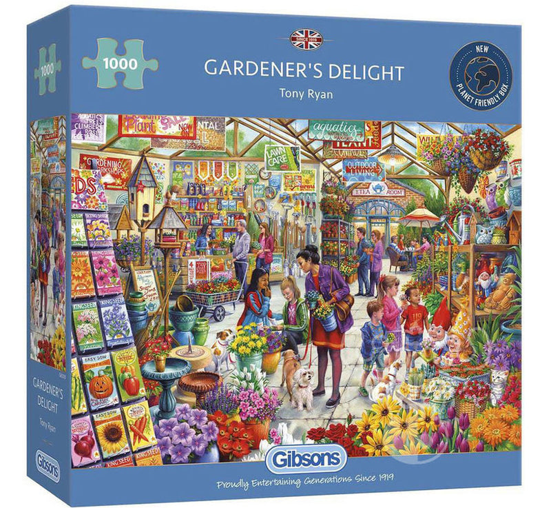 Jigsaw Puzzles - Gibsons - Gardener's Delight