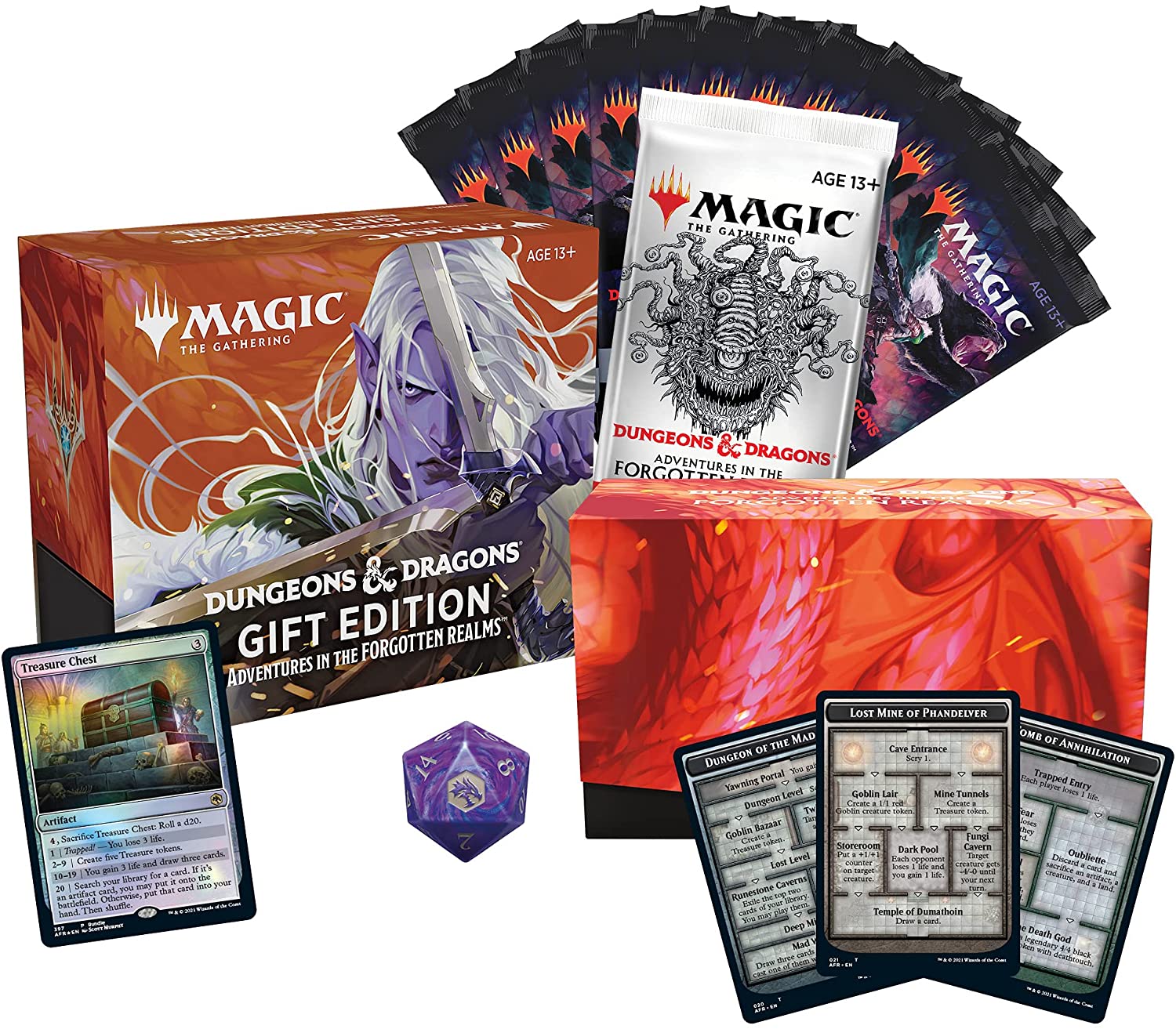Gift Edition Dungeons & Dragons: Adventures in the Forgotten Realms Bundle | Event Horizon Hobbies CA