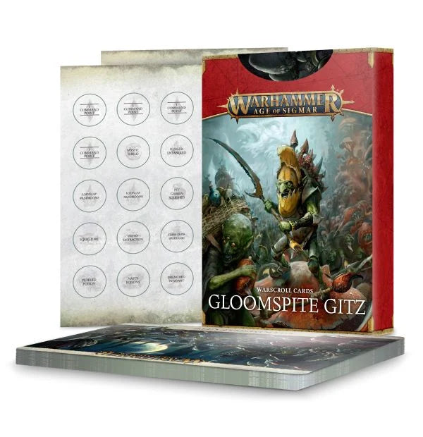 AOS - Gloomspite Gitz - Warscroll Cards | Event Horizon Hobbies CA