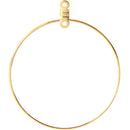 Beading - Earring  - Earhoop Round (38mm)