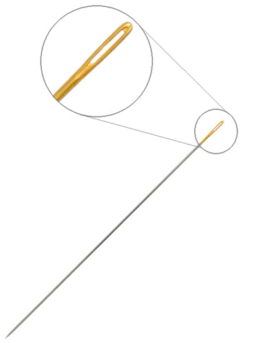 Beading - Needles - Gold Eye (7 pcs) | Event Horizon Hobbies CA