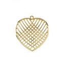 Beading - Earring  - Pendant Crossed Heart