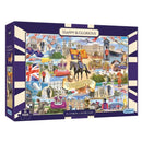 Jigsaw Puzzle - Gibsons -  Platinum Jubiless 2022 - Happy & Glorious - 1000