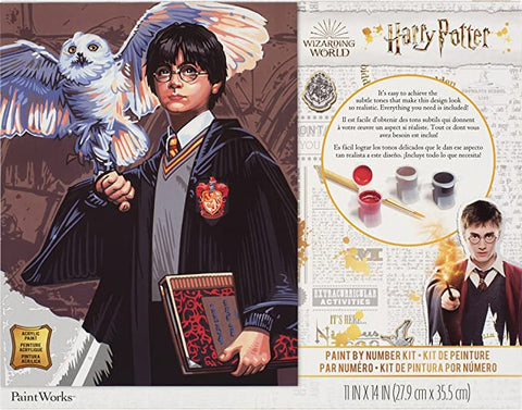 PaintWorks - Paint By Numbers - Harry & Hedwig