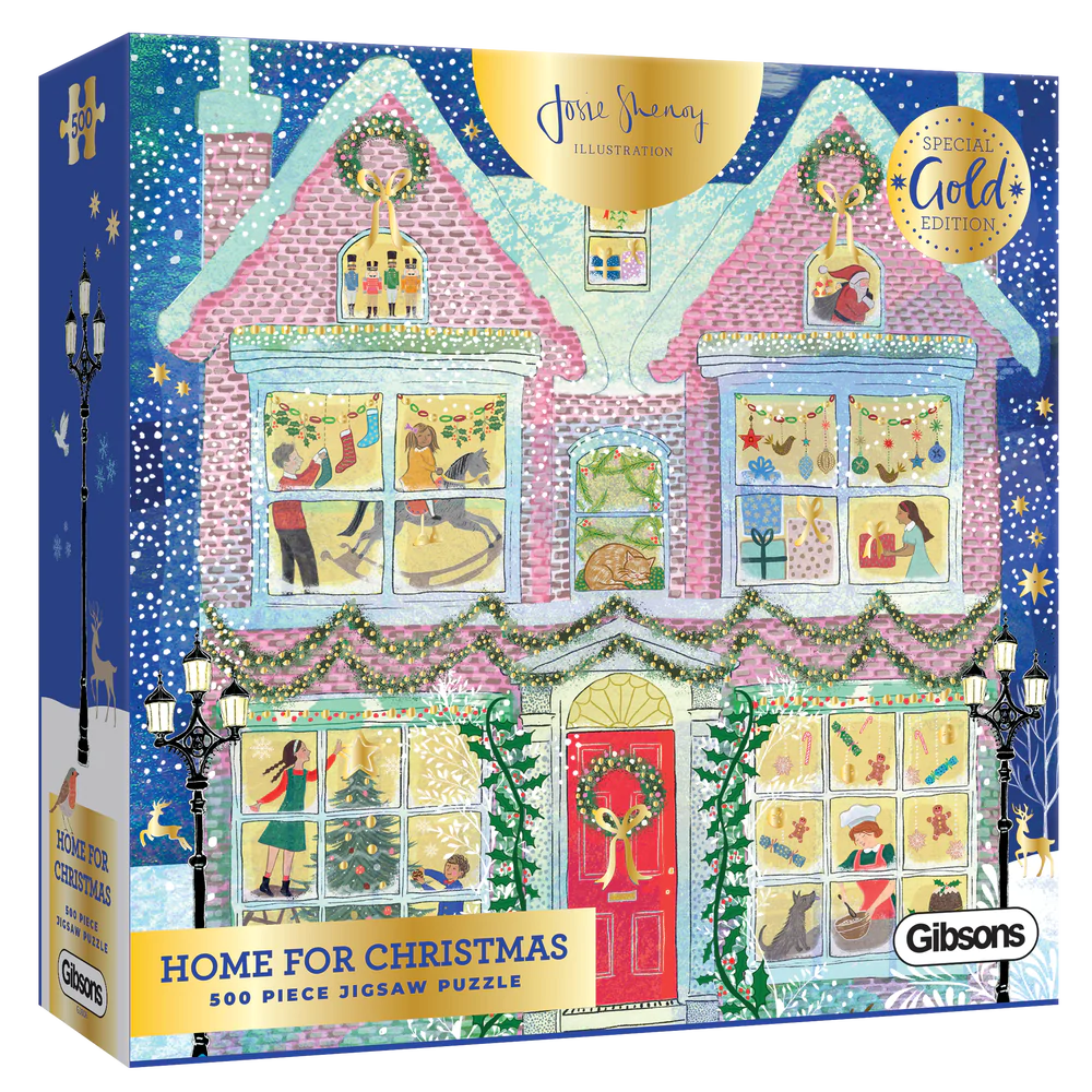 Jigsaw Puzzle - Gibsons -  Home for Christmas - 500 | Event Horizon Hobbies CA