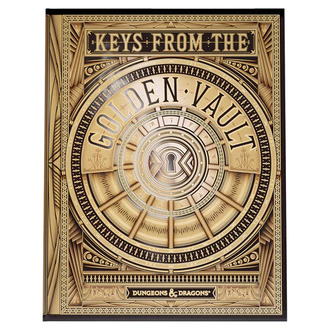 D&D - Codex - Keys From the Golden Vault - ALT Cover | Event Horizon Hobbies CA