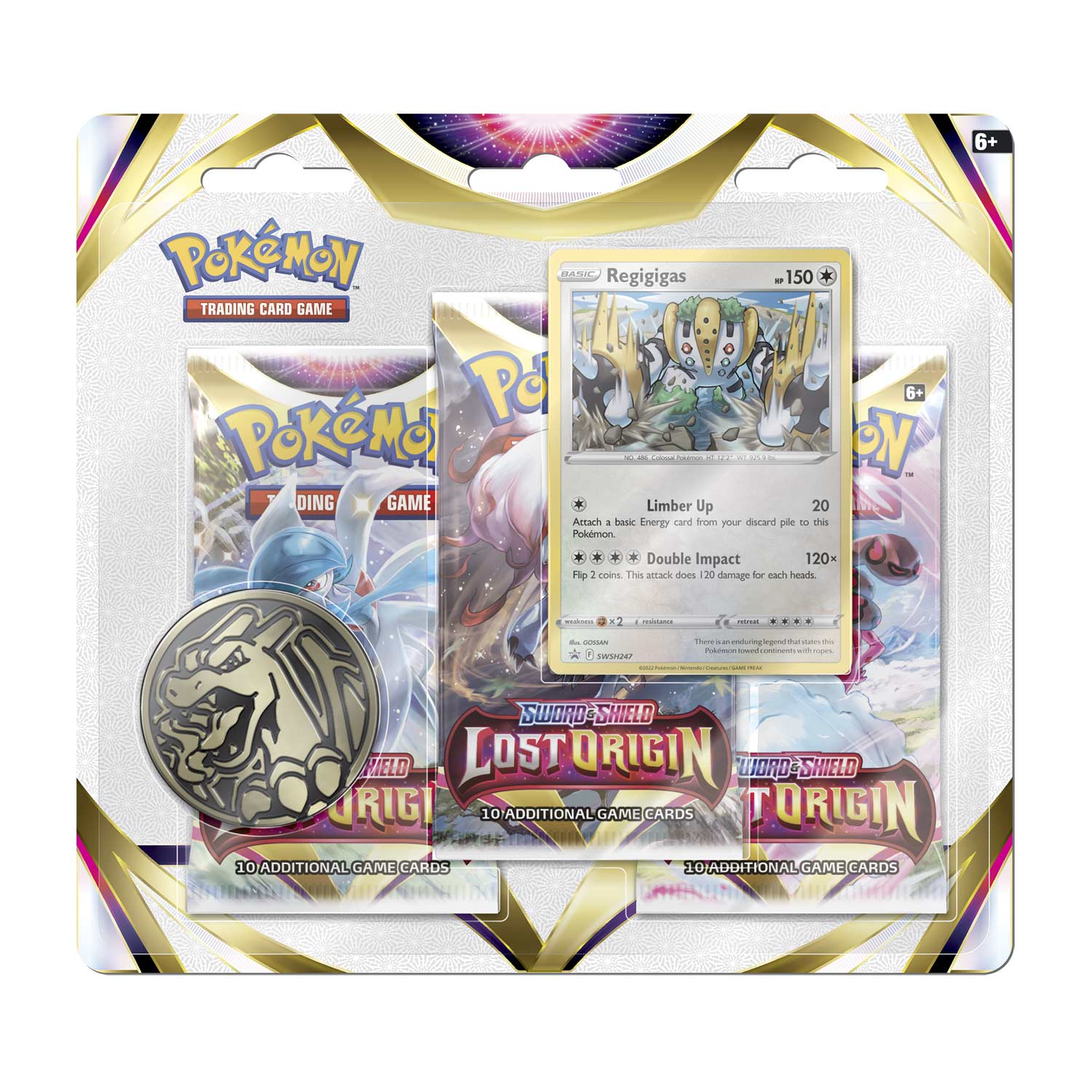 Pokemon - Lost Origin - 3 Booster Pack and Coin | Event Horizon Hobbies CA