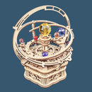 Crafts - Wooden Music Box - Starry Night