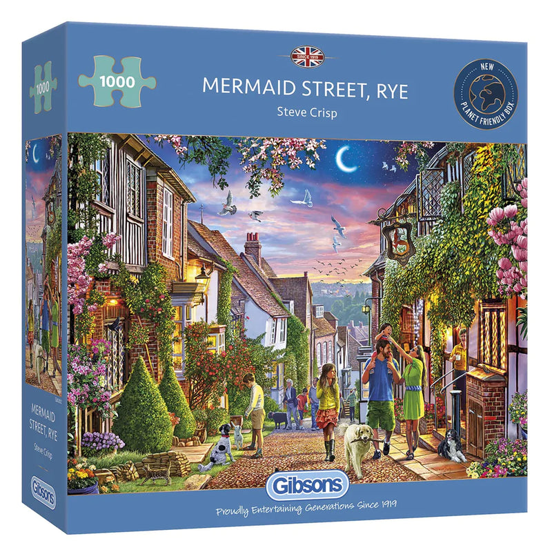 Jigsaw Puzzles - Gibsons - Mermaid Street, Rye