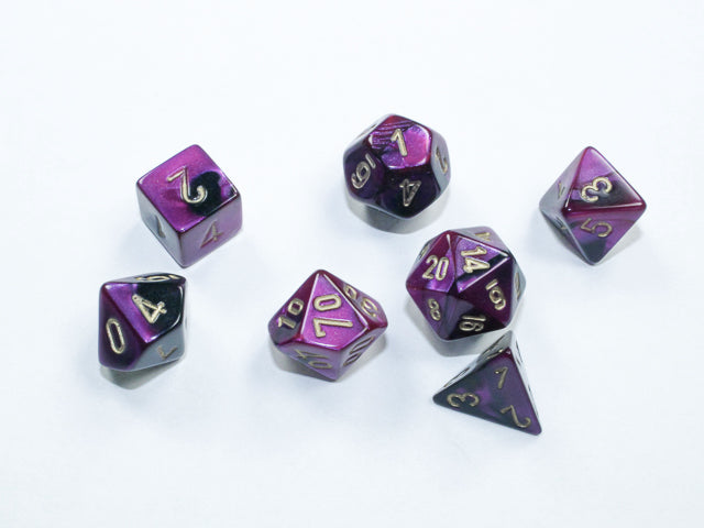 Dice - Chessex - Mini Polyhedral (7pc) - Gemini
