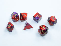 Dice - Chessex - Mini Polyhedral (7pc) - Gemini | Event Horizon Hobbies CA