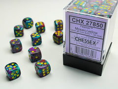 Dice - Chessex - 12mm D6 (36pc) - Festive | Event Horizon Hobbies CA