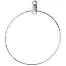 Beading - Earring  - Earhoop Round (38mm)