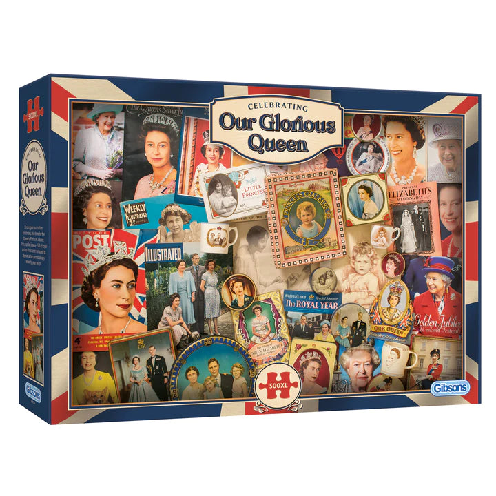 Jigsaw Puzzle - Gibsons - Our Glorious Queen - 500 | Event Horizon Hobbies CA