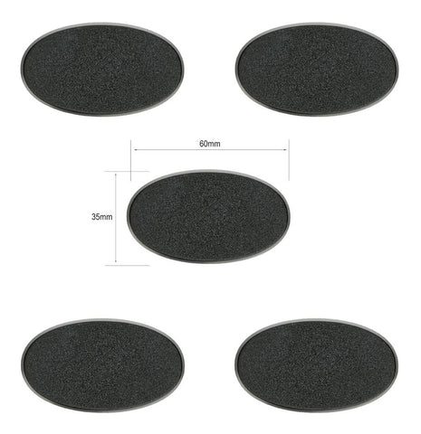 Citadel - Bases - Oval Bases 60x35mm
