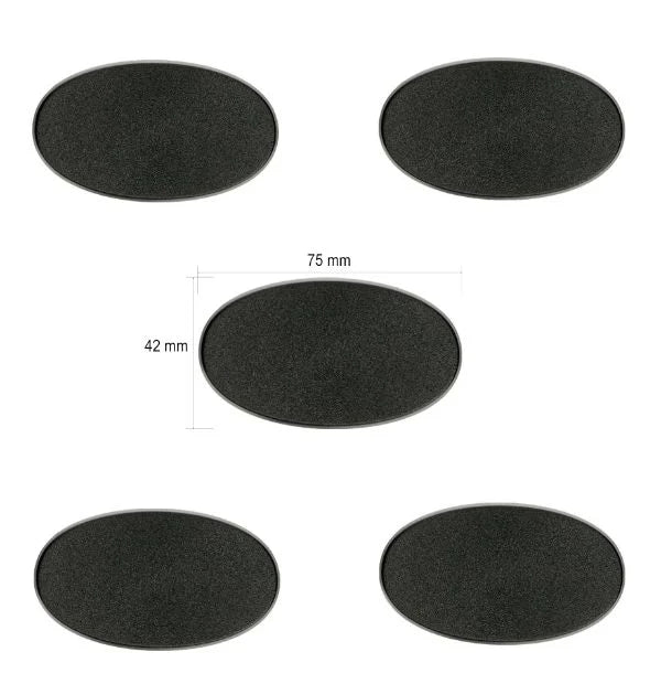 Citadel - Bases - Oval 75x42mm
