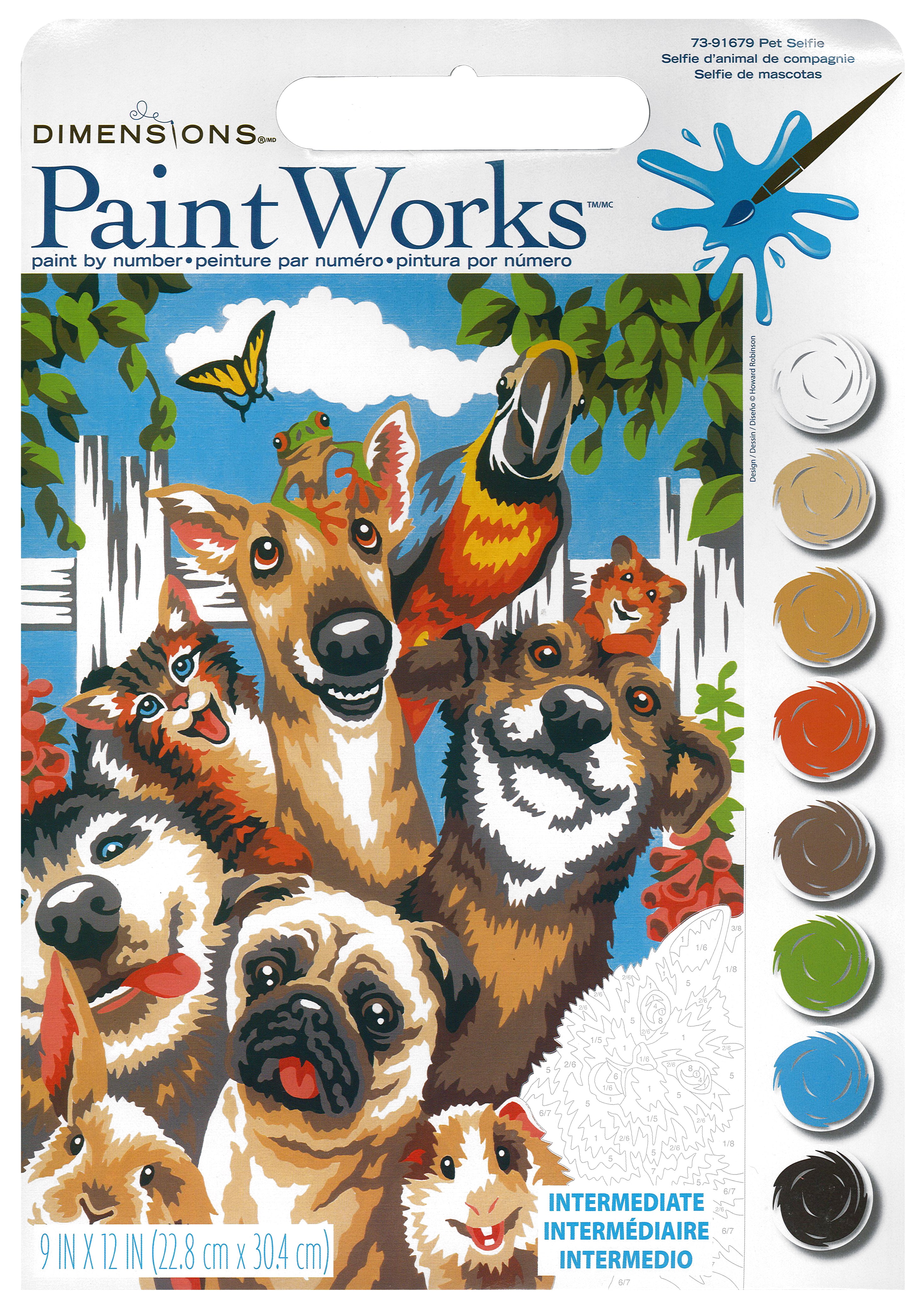 PaintWorks - Paint By Numbers - Pet Selfie | Event Horizon Hobbies CA