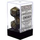 Dice - Chessex - Polyhedral (7pc) - Leaf | Event Horizon Hobbies CA