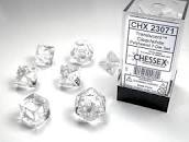 Dice - Chessex - Polyhedral (7pc) - Translucent