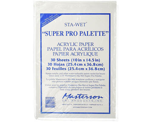 Sta-Wet Super Pro Palette Acrylic Paper | Event Horizon Hobbies CA
