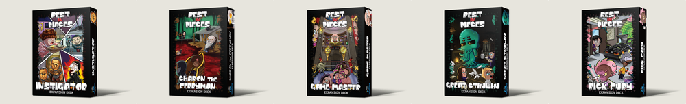 Boardgames - Rest in Pieces Expansion Decks - Great Cthuluh | Event Horizon Hobbies CA