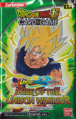 Dragon Ball Super- Rise of the Unison Warrior 2nd Edition Booster Pack | Event Horizon Hobbies CA
