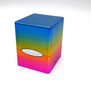 Deck Box - Ultra Pro - Satin Cube Rainbow | Event Horizon Hobbies CA