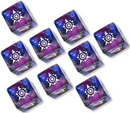 Dice - Infinite Black - Elder Dice (D6s)