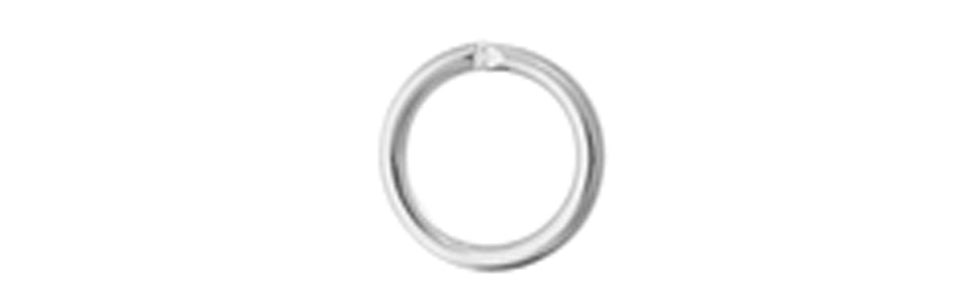 Beading - Jump Rings - Silver- 4mm (100 pcs) | Event Horizon Hobbies CA