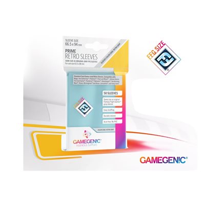 Sleeves - Gamegenic - Prime Retro Sleeves | Event Horizon Hobbies CA