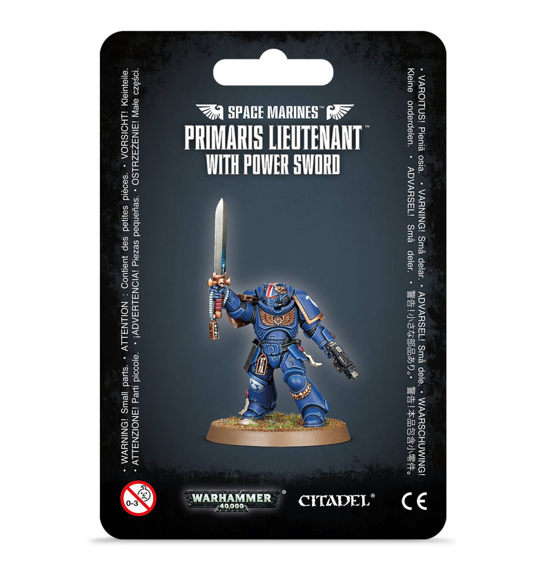 40K - Space Marines - Primaris Lieutenant with Power Sword