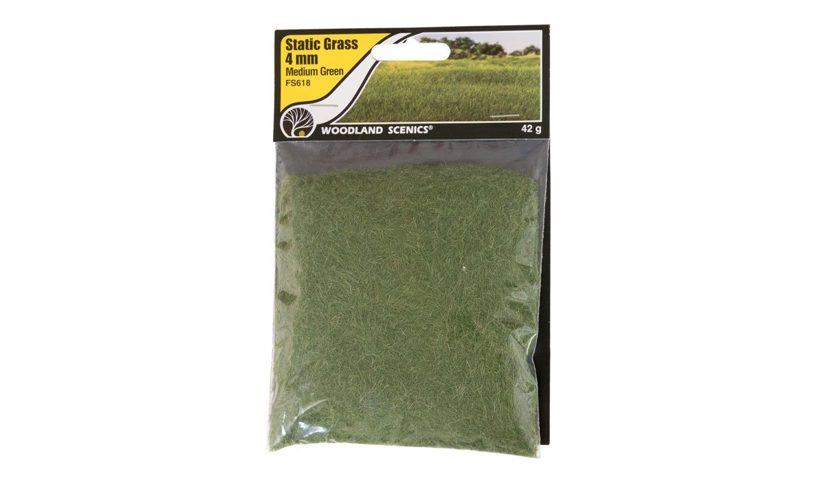 Static Grass - Medium Green | Event Horizon Hobbies CA