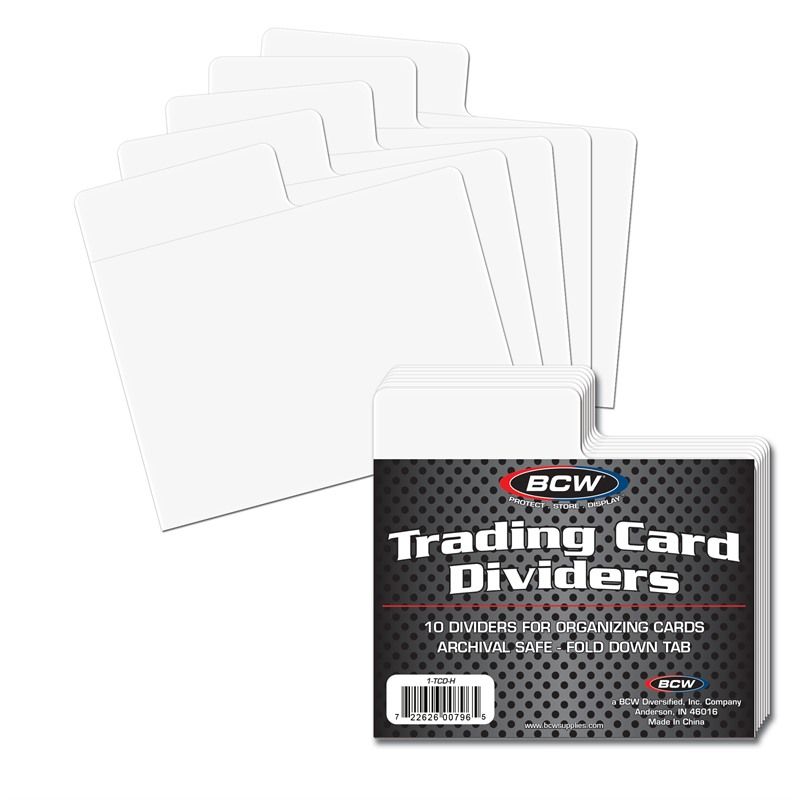 Trading Card Dividers - Horizontal | Event Horizon Hobbies CA