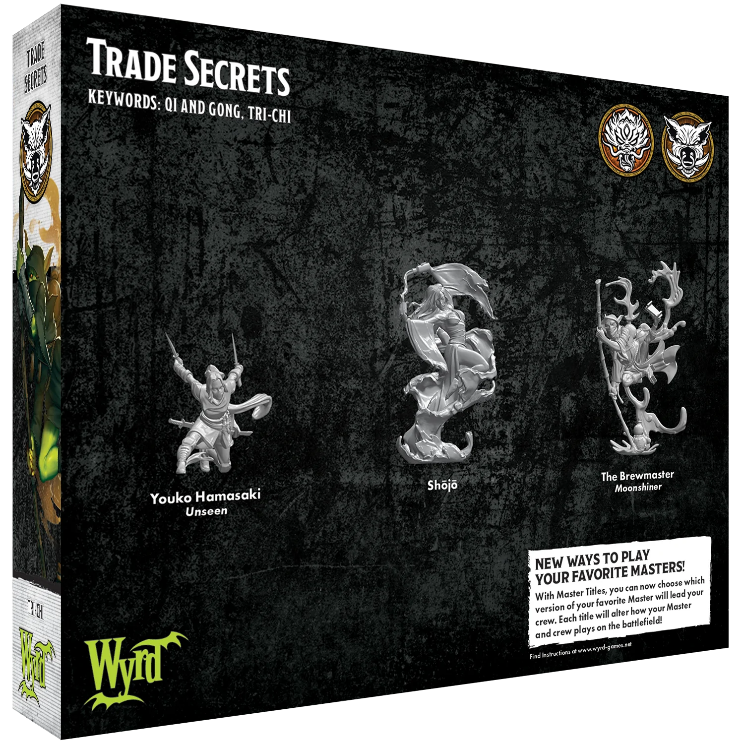 Malifaux - Master Titles - Trade Secrets | Event Horizon Hobbies CA