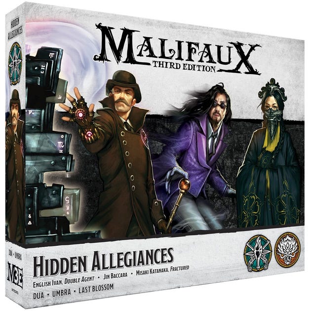 Malifaux - Master Titles - Hidden Allegiances | Event Horizon Hobbies CA